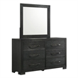 Picket House Furnishings Kenn King Panel 5PC Bedroom Set in Black