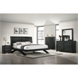 Picket House Furnishings Kenn Queen Panel 3PC Bedroom Set in Black