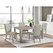 Picket House Furnishings Holmes 5PC Standard Height Dining Set in White