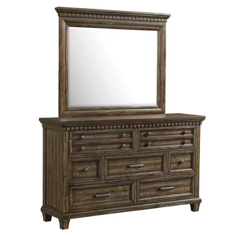 Picket House Furnishings Windom Queen Storage 5PC Bedroom Set in Charcoal