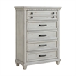 Picket House Furnishings Windom Queen Storage 3PC Bedroom Set in Antique White