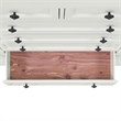Picket House Furnishings Sumner King Panel 5PC Bedroom Set in Antique White