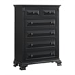 Picket House Furnishings Sumner King Panel 5PC Bedroom Set in Black