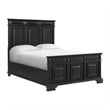 Picket House Furnishings Sumner Queen Panel 3PC Bedroom Set in Black