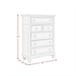 Picket House Furnishings Emiko King Panel 3PC Bedroom Set in Light Gray