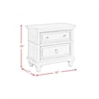 Picket House Furnishings Emiko King Panel 3PC Bedroom Set in Light Gray