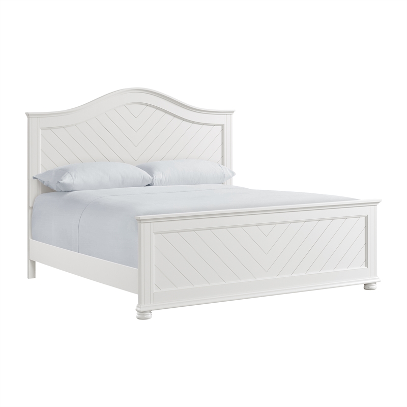 Picket House Furnishings Conaughey  King Panel 3PC Bedroom Set in White