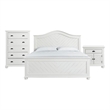 Picket House Furnishings Conaughey  King Panel 3PC Bedroom Set in White