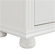 Picket House Furnishings Conaughey  King Panel 5PC Bedroom Set in White