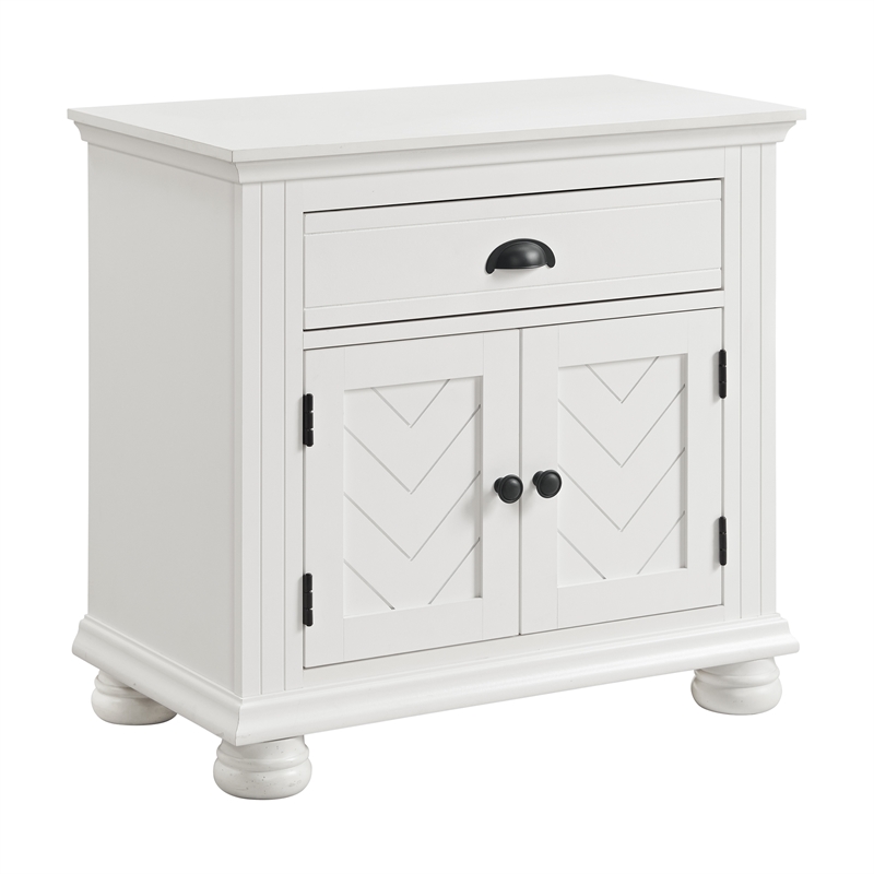 Picket House Furnishings Conaughey  King Panel 5PC Bedroom Set in White
