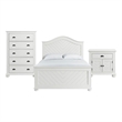 Picket House Furnishings Conaughey  Queen Panel 3PC Bedroom Set in White