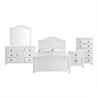 Picket House Furnishings Conaughey  Queen Panel 5PC Bedroom Set in White