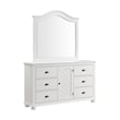 Picket House Furnishings Conaughey Twin Panel 5PC Bedroom Set in White
