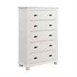 Picket House Furnishings Conaughey Twin Panel 5PC Bedroom Set in White