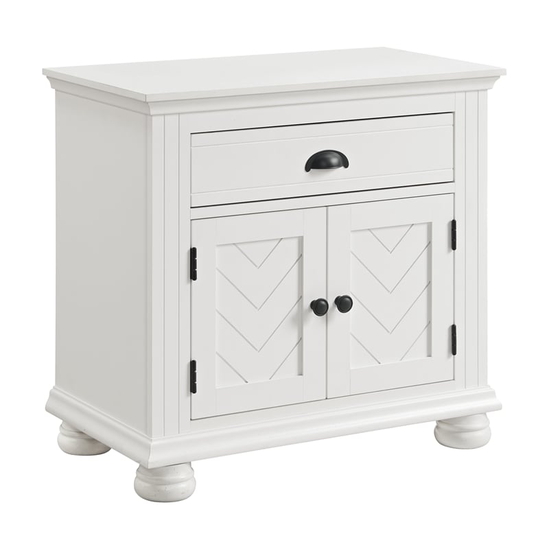 Picket House Furnishings Conaughey Twin Panel 5PC Bedroom Set in White