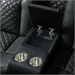 Picket House Furnishings Amias  3PC Living Room Set in Pebble Black