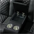 Picket House Furnishings Amias 2PC Living Room Set in Pebble Black