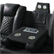 Picket House Furnishings Amias 2PC Living Room Set in Pebble Black
