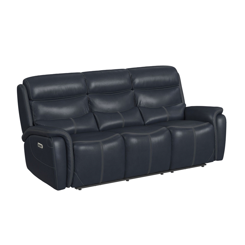 Picket House Furnishings Florin  2PC Living Room Set in Pebble Navy