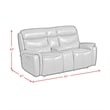 Picket House Furnishings Florin  2PC Living Room Set in Pebble Navy