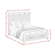 Picket House Furnishings Woodridge Full Storage Bed in Natural