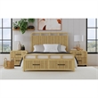 Picket House Furnishings Woodridge 2-Drawer Nightstand with USB in Natural