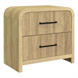 Picket House Furnishings Woodridge 2-Drawer Nightstand with USB in Natural