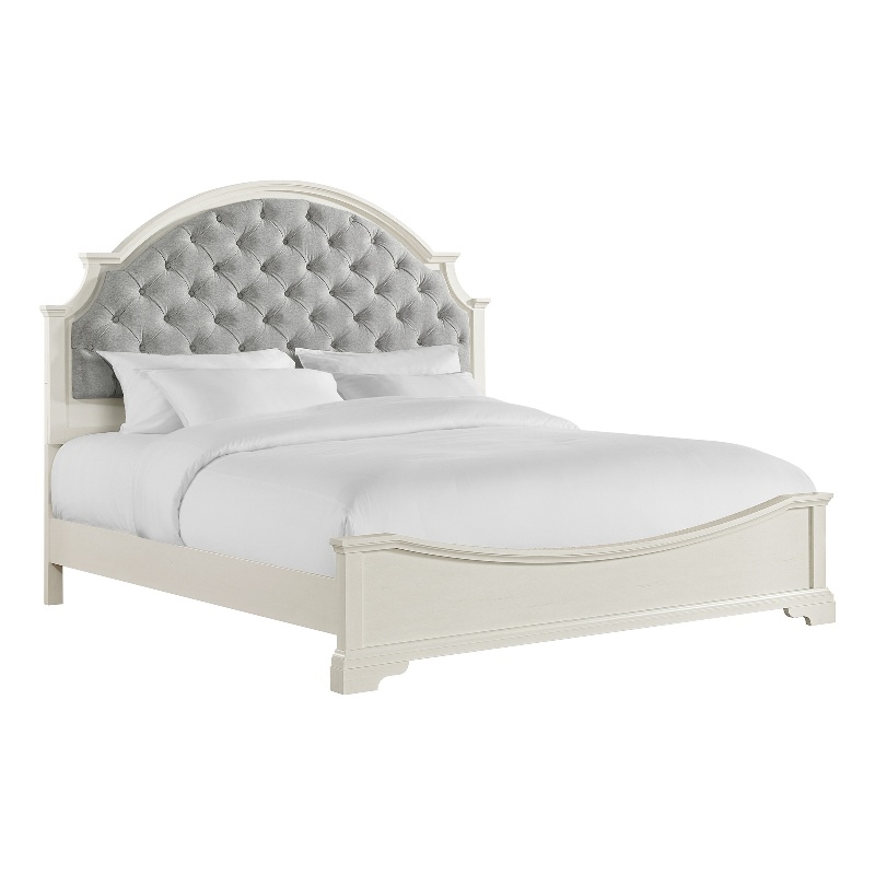 Picket House Furnishings Ulysses Youth King UPH Bed in White