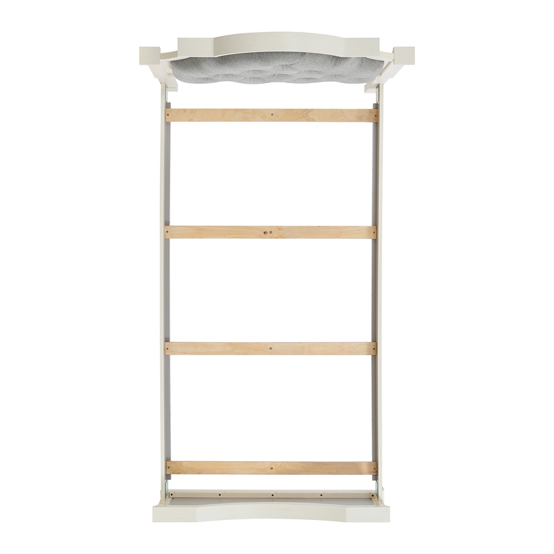 Picket House Furnishings Ulysses Youth Twin UPH Bed in White