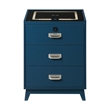 Picket House Furnishings Azura Nightstand with Electronic Features in Blue