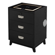 Picket House Furnishings Azura Nightstand with Electronic Features in Black