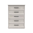 Picket House Furnishings Rhiannon 5-Drawer Chest in Antique White