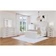 Picket House Furnishings Rhiannon 3-Drawer Nightstand with USB in Antique White