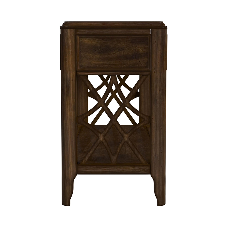Picket House Furnishings Stark Sofa Table in Cherry