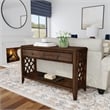 Picket House Furnishings Stark Sofa Table in Cherry
