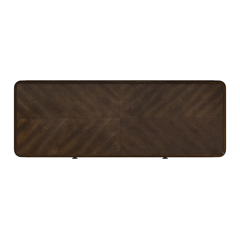 Picket House Furnishings Stark Sofa Table in Cherry