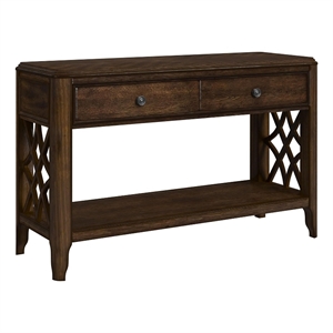 Picket House Furnishings Stark Sofa Table in Cherry