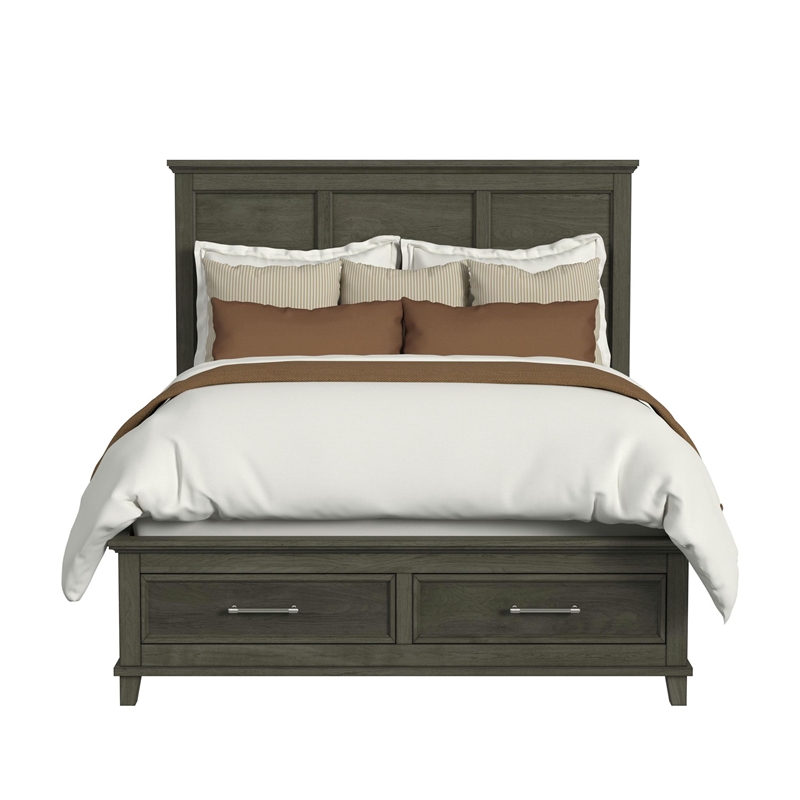 Picket House Furnishings Henrik Queen Storage Bed in Gray