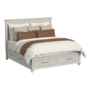 Picket House Furnishings Henrik King Storage Bed in Ivory