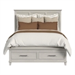 Picket House Furnishings Henrik Queen Storage Bed in Ivory