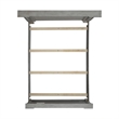 Picket House Furnishings Brookstone Queen Panel Bed in Aged Gray