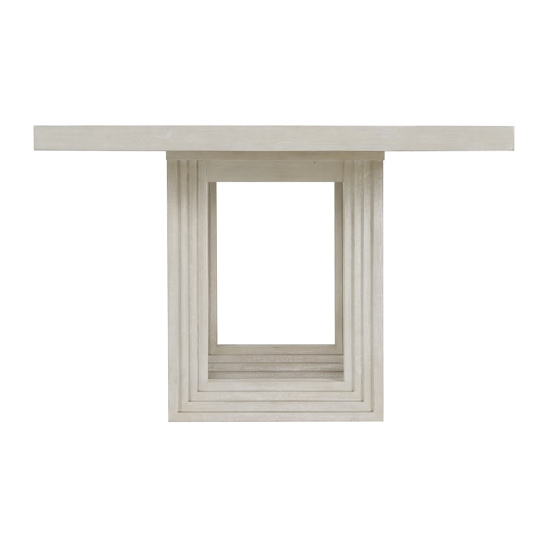 Picket House Furnishings Rhiannon Square Counter Table in Antique White