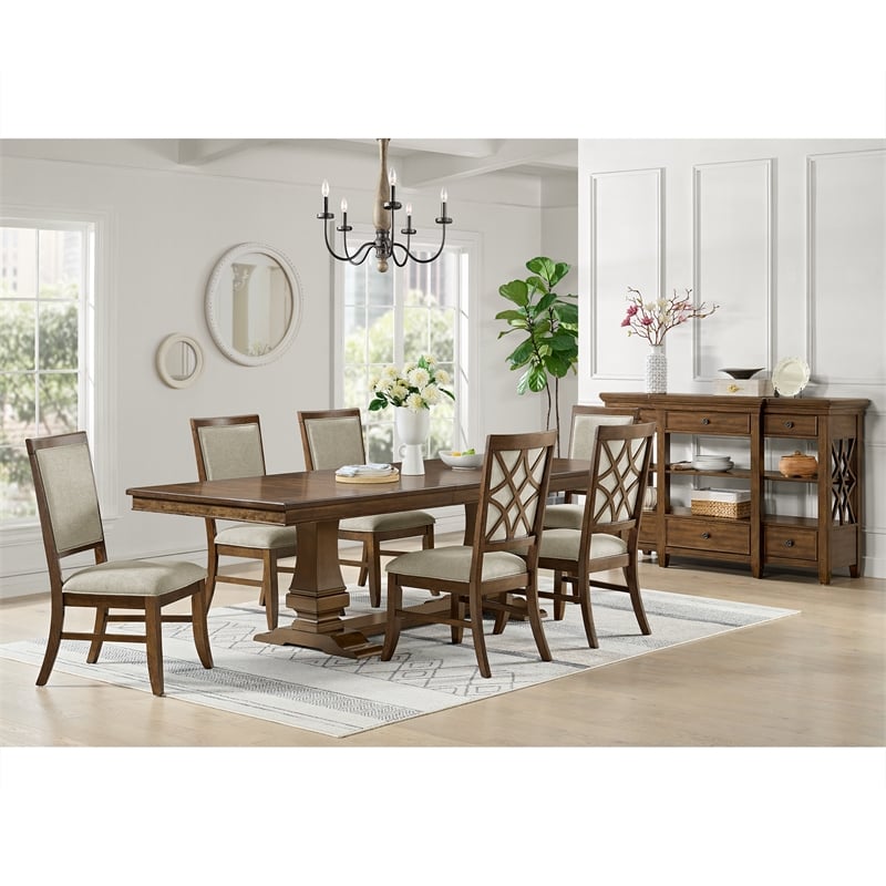 Picket House Furnishings Stark Dining Table with with 18