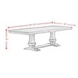 Picket House Furnishings Stark Dining Table with with 18