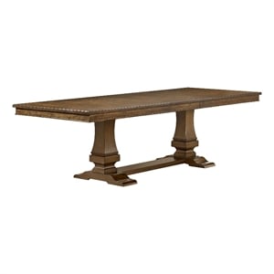 Picket House Furnishings Stark Dining Table with with 18&quot Leaf in Cherry