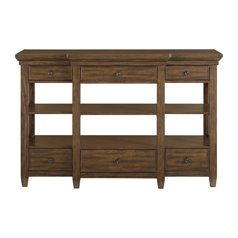 Picket House Furnishings Stark Buffet Table & Sideboard in Cherry