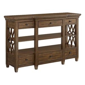 Picket House Furnishings Stark Buffet Table & Sideboard in Cherry