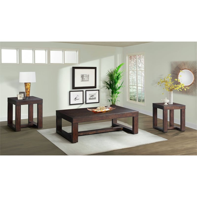 Picket House Furnishings Drew Rectangle Coffee Table