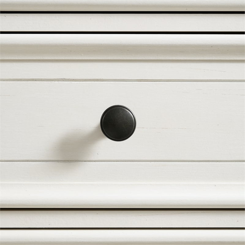 Picket House Furnishings Ulysses Youth 5-Drawer Chest in Brown and White