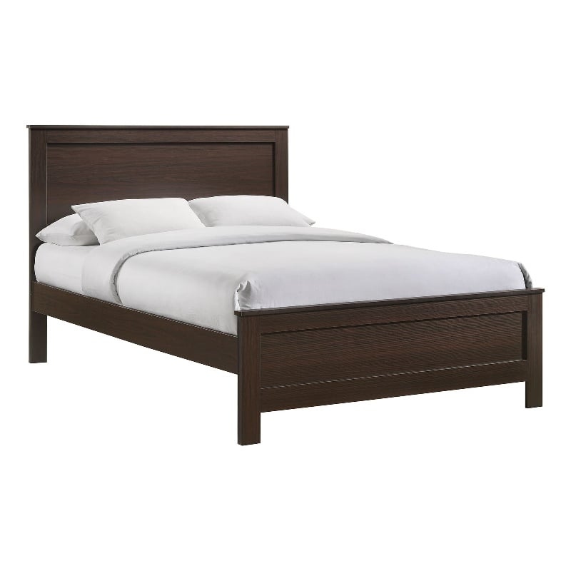 Picket House Furnishings Santino Full Panel Bed in Espresso